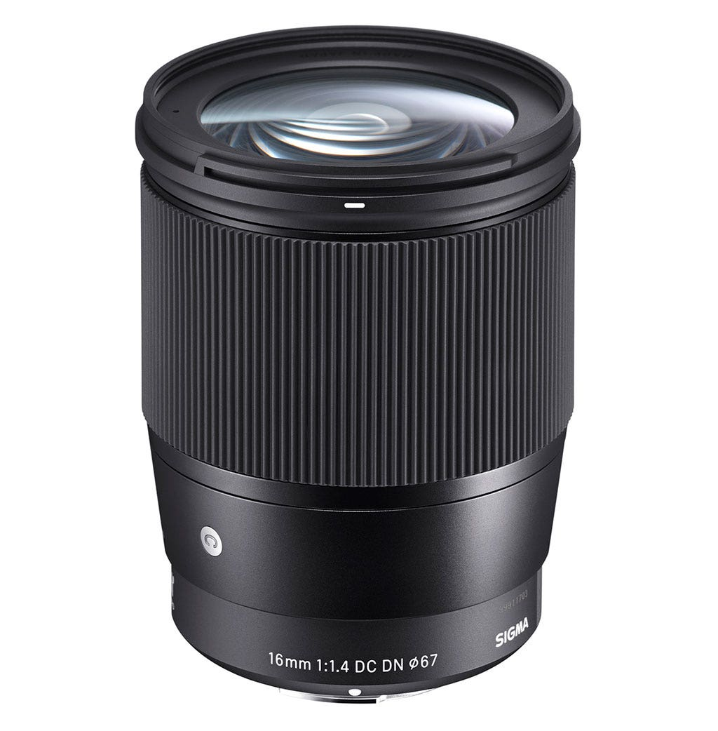 16mm F1.4 DC DN C Lens - Canon RF Mount thumbnail