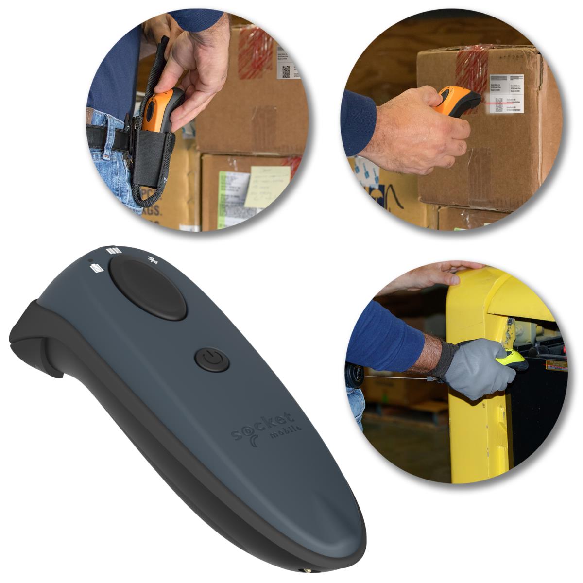 DuraScan D740, 2D Barcode Scanner, Utility Gray thumbnail