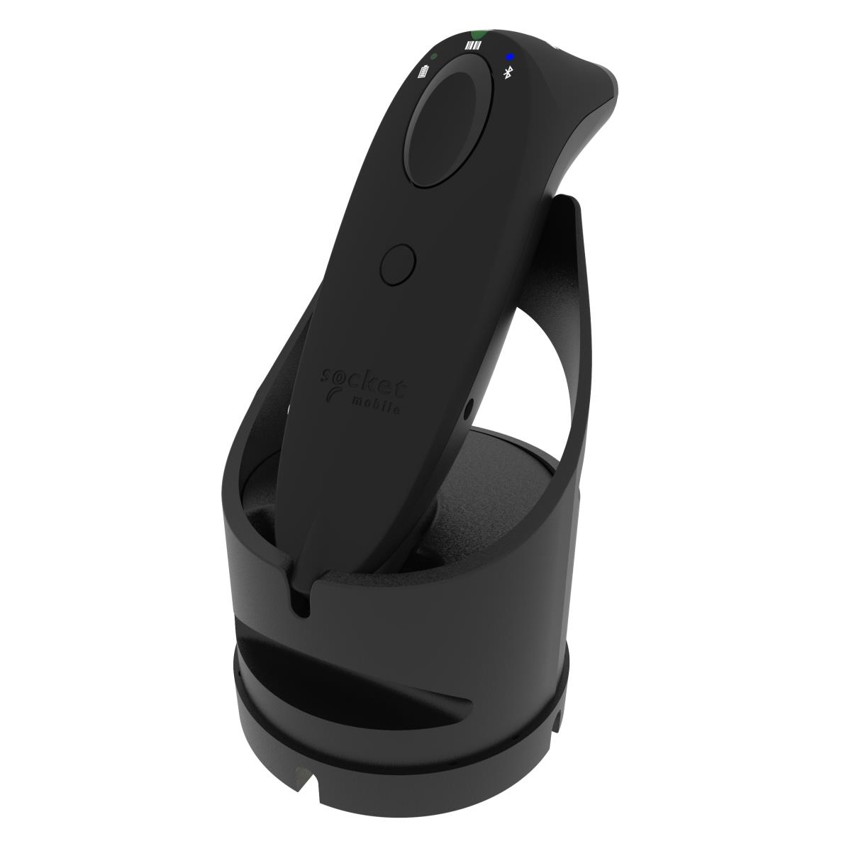 Scan S720 Linear Barcode & QR Code Reader, Black & Black Dock thumbnail