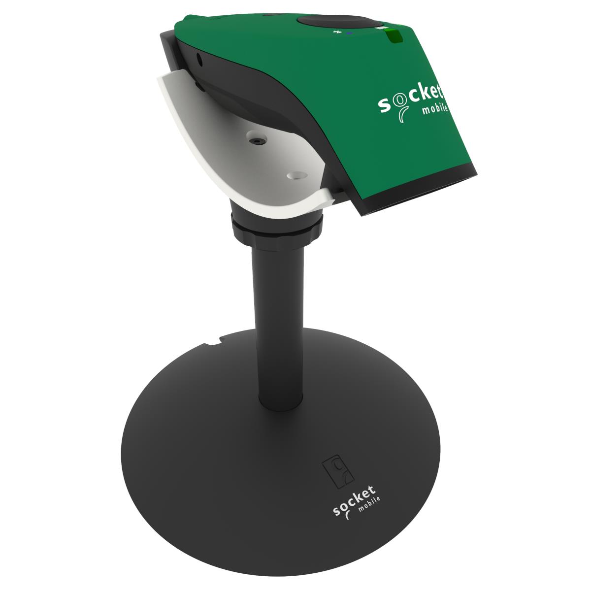 Scan S720 Linear Barcode & QR Code Reader, Green & Charging Stand thumbnail
