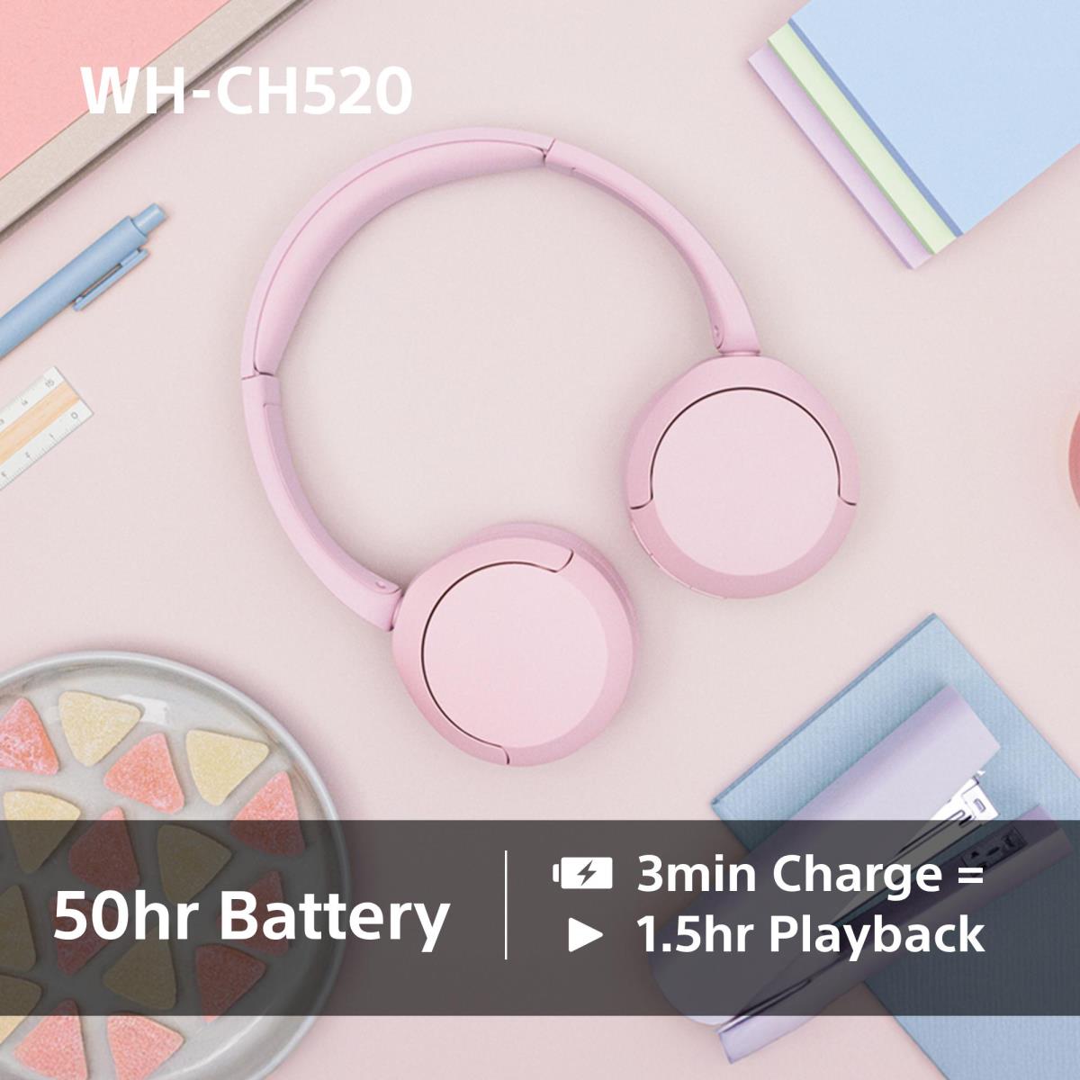 EU Product - WH-CH520 - Kopfhrer - Yellow - Headphones - 20 KHz thumbnail