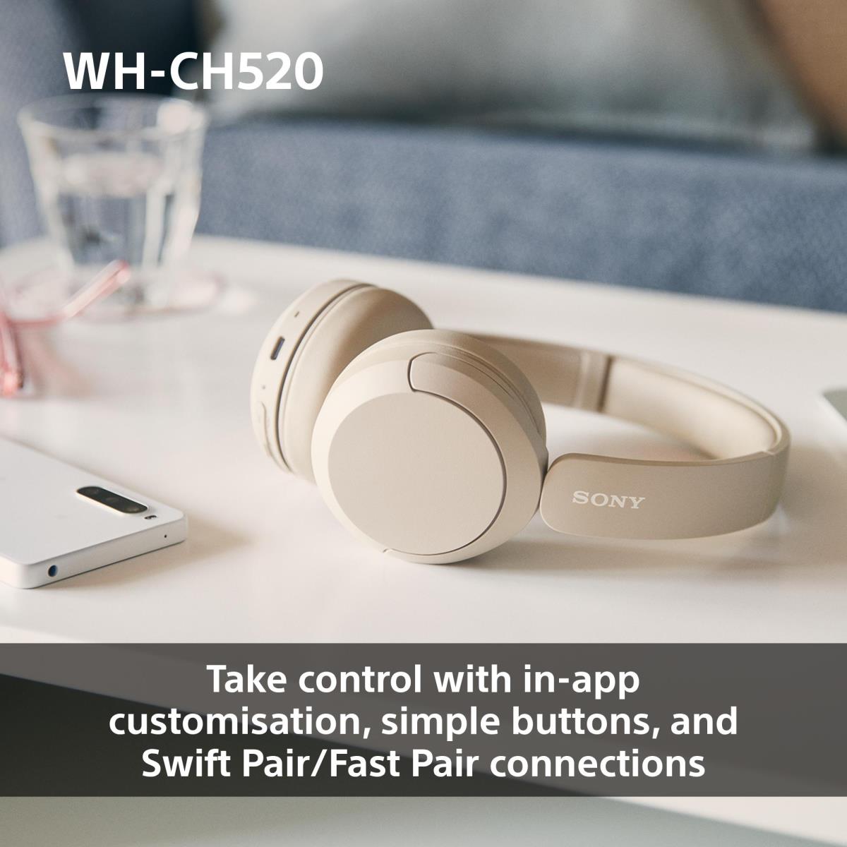 EU Product - WH-CH520 - Kopfhrer - Yellow - Headphones - 20 KHz thumbnail