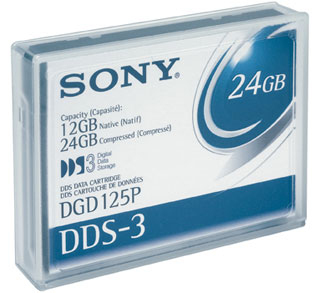 DGD125P DDS-3 12GB/24GB Backup Tape Cartridge thumbnail