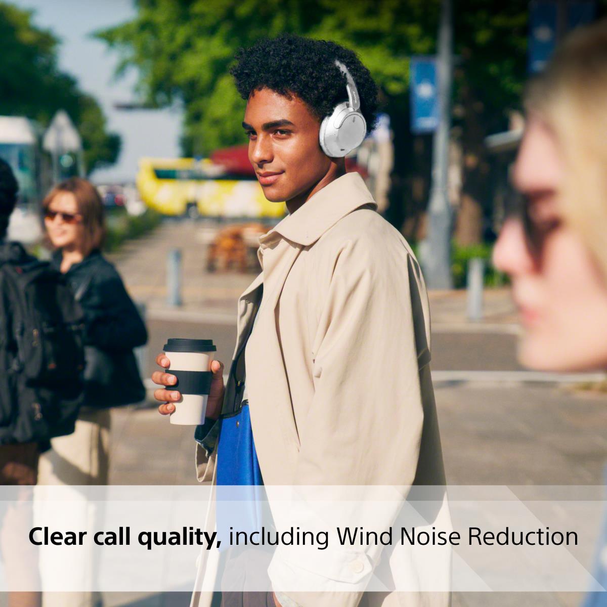 WH-CH720 Headset Wired & Wireless Head-band Calls/Music USB Type-C Bluetooth White thumbnail