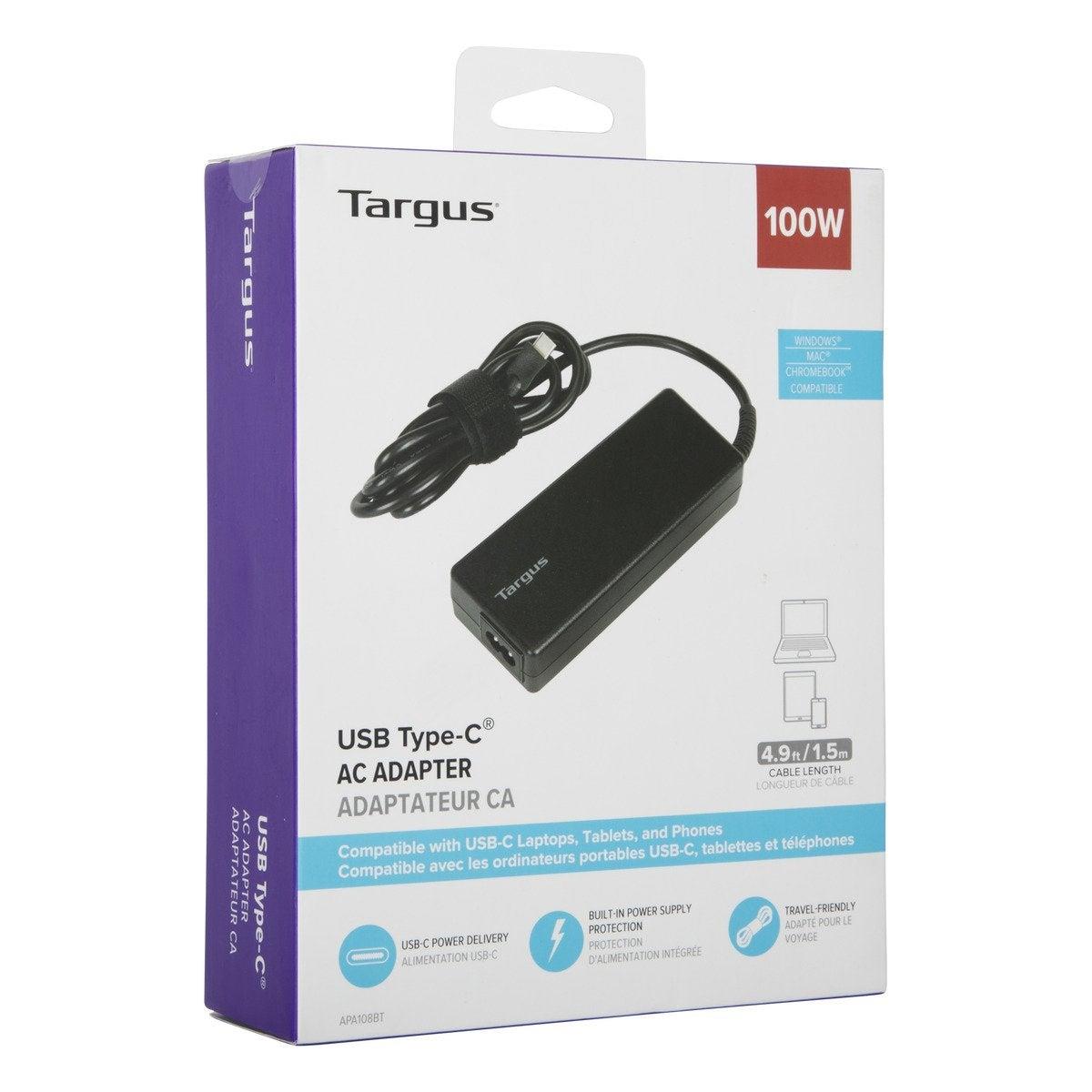- Power adapter - 100 watt - PD (USB-C) - black thumbnail