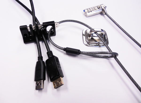 DEFCON - Security cable lock - black thumbnail