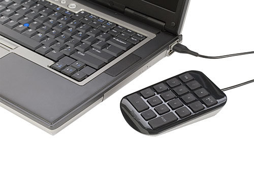 Numeric Keypad keyboard USB Black thumbnail