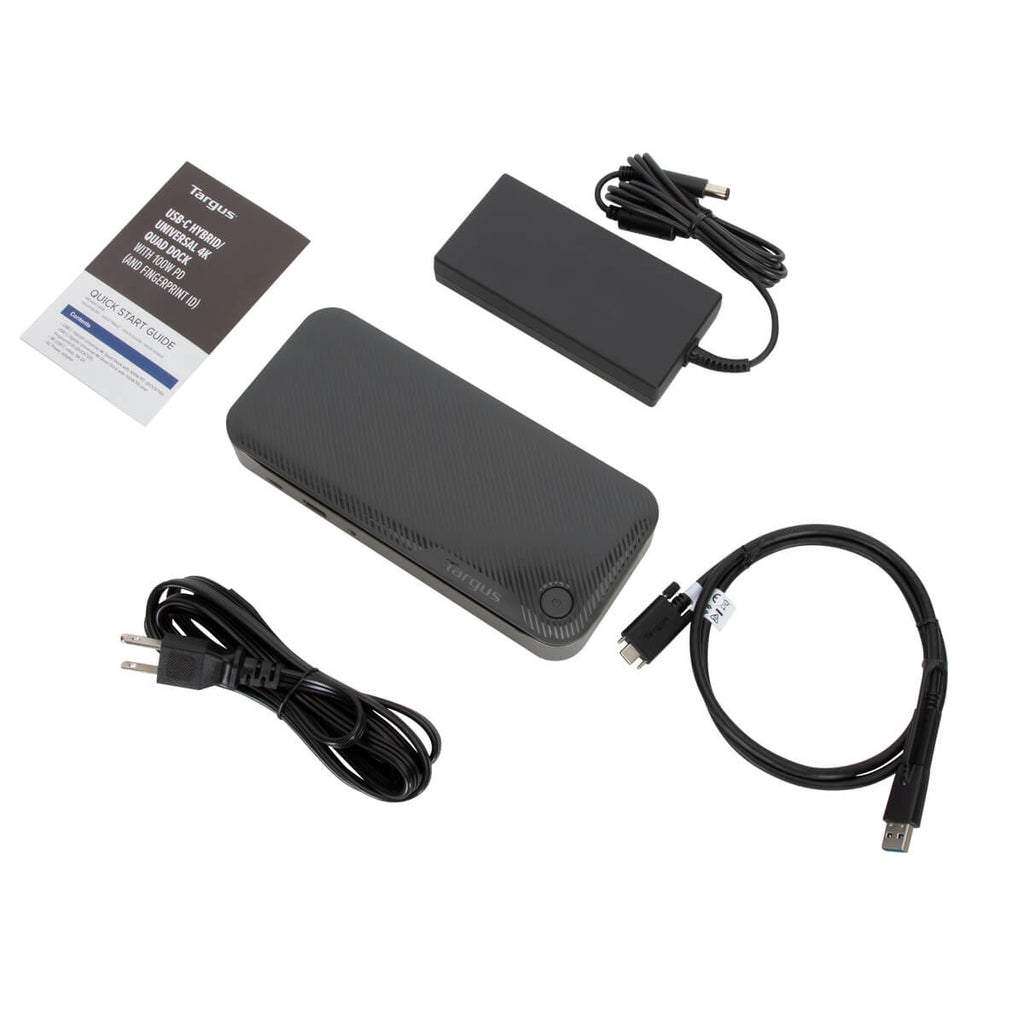 - Docking station - USB-C 3.2 Gen 2 / Thunderbolt 3 - 2 x HDMI, 2 x DP - 1GbE thumbnail
