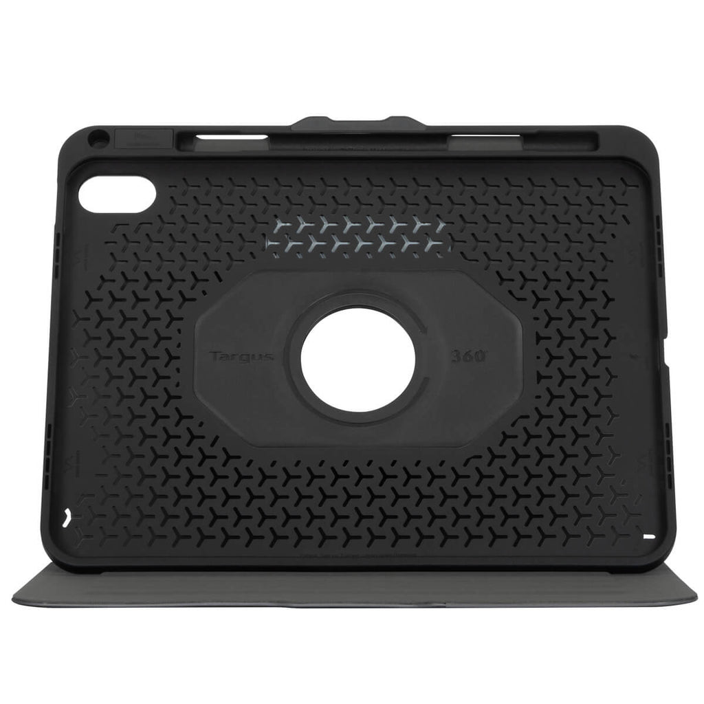 VersaVu - Flip cover for tablet - 360 rotating - polyurethane, thermoplastic polyurethane (TPU) - black - 10.9