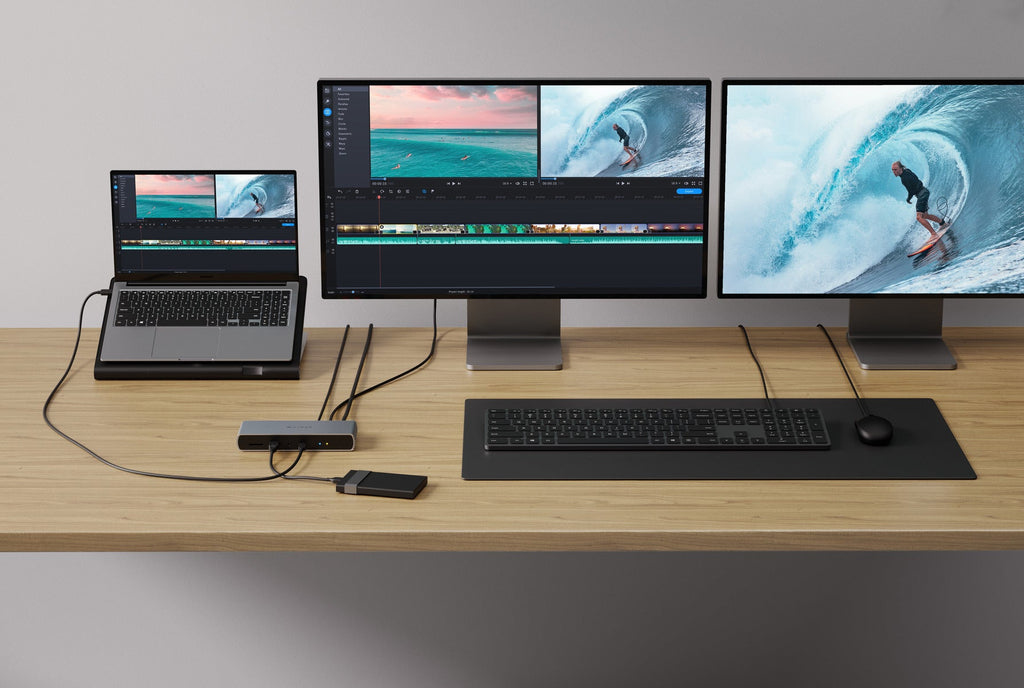 HyperDrive 11-in-1 - Docking station - for notebook - USB-C / Thunderbolt 4 - 11-slot - HDMI, 2 x Thunderbolt - 2.5GbE thumbnail
