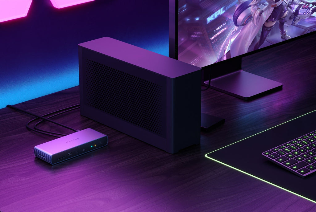 HyperDrive 11-in-1 - Docking station - for notebook - USB-C / Thunderbolt 4 - 11-slot - HDMI, 2 x Thunderbolt - 2.5GbE thumbnail