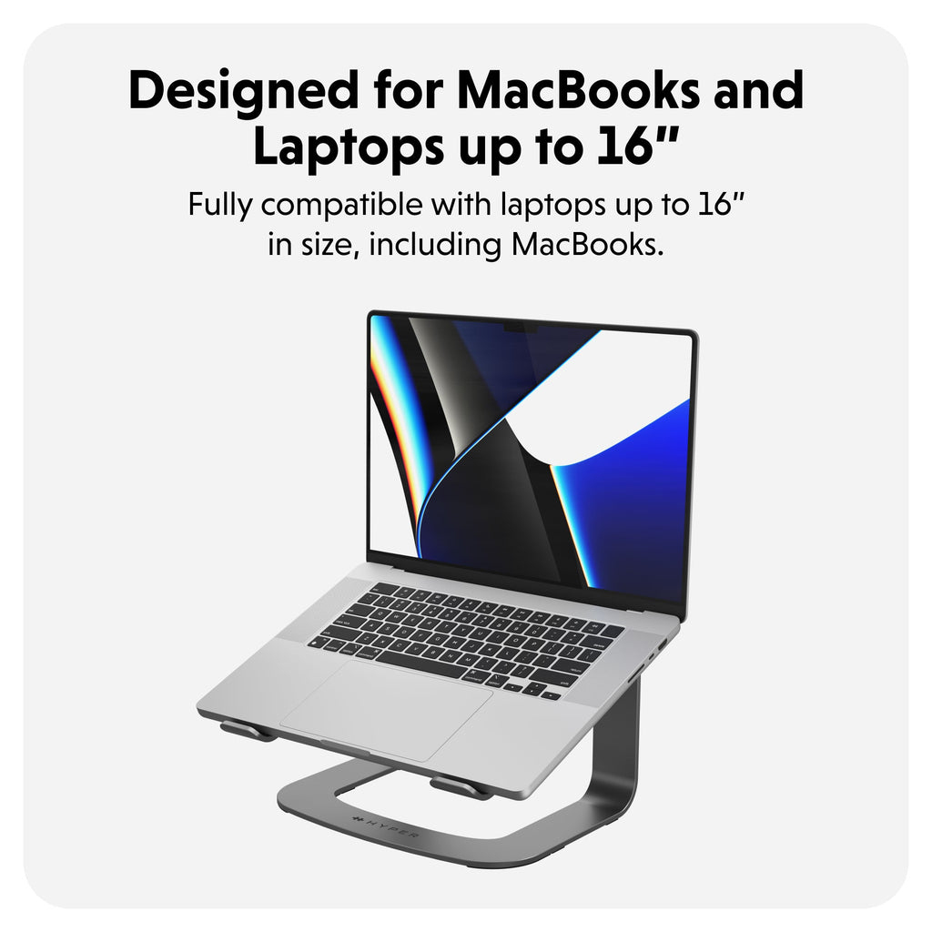 SPACE LAPTOP STAND - GREY thumbnail