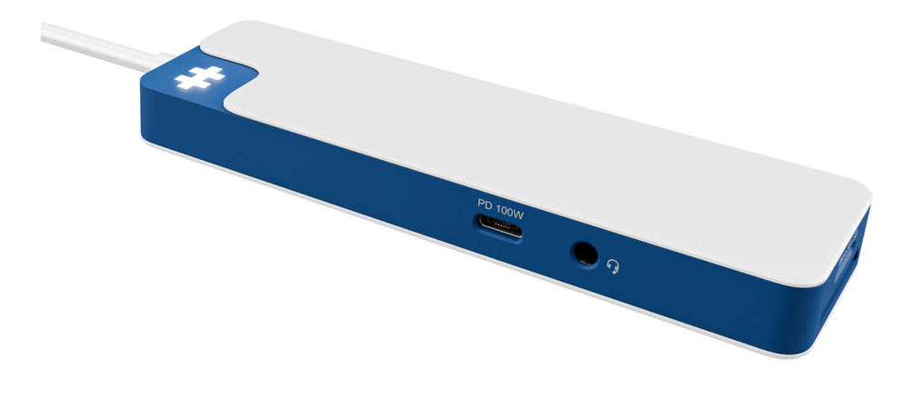 HyperDrive Flex 8 Port USB-C Hub Blue thumbnail