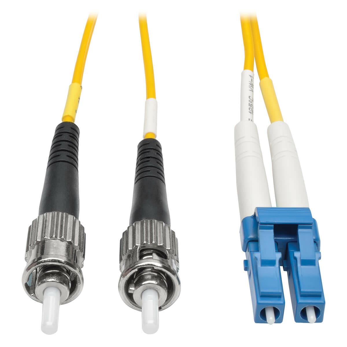 Duplex Singlemode 9/125 Fiber Patch Cable (LC/ST), 1M (3 ft.) N368-01M thumbnail