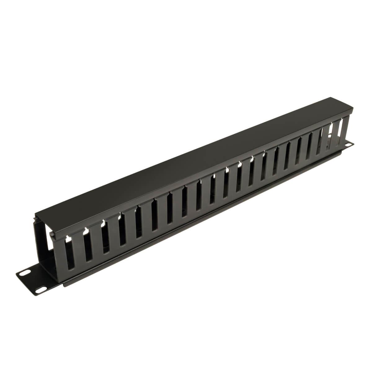 SmartRack 1U Horizontal Cable Manager - Finger duct with cover SRCABLEDUCT1U thumbnail