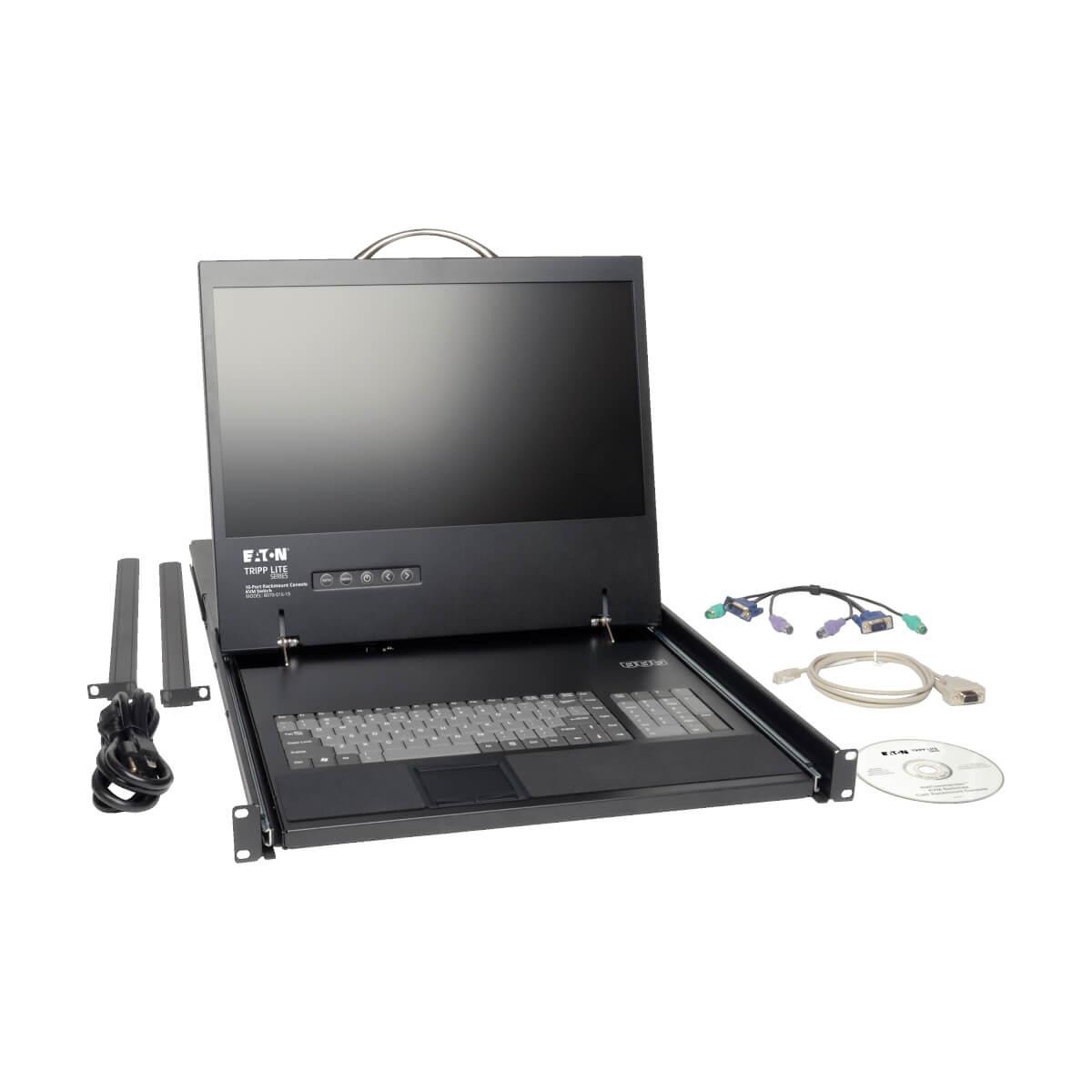 NetCommander 16-Port Cat5 1U Rack-Mount Console KVM Switch with 19-in. LCD B070-016-19 thumbnail