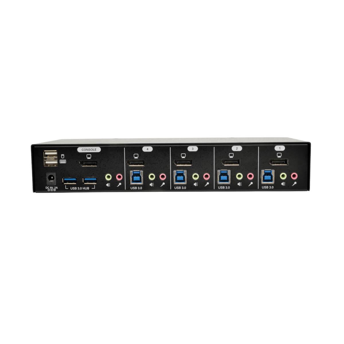EU Product - 4-Port DisplayPort KVM Switch with Audio thumbnail