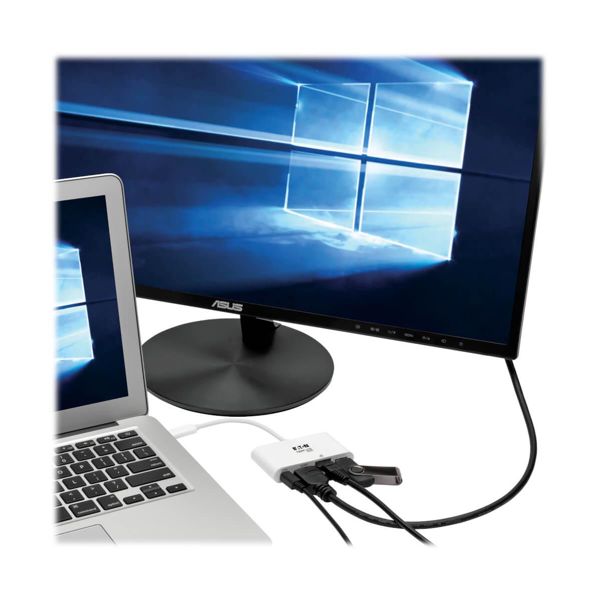 EU Product - Tripplite Series USB-C Multiport Adapter HDMI, USB 3.0 thumbnail