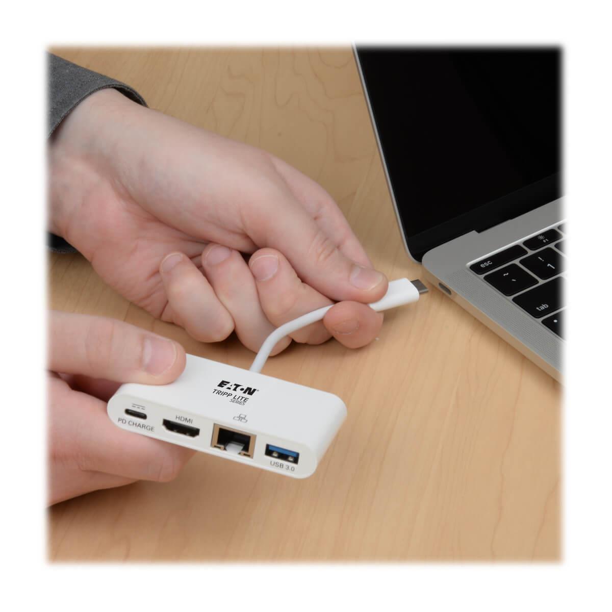 EU Product - Tripplite Series USB-C Multiport Adapter HDMI, USB 3.0 thumbnail