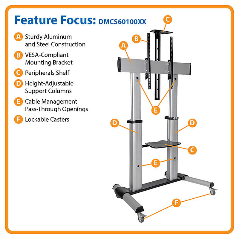 MOBILE FLAT-PANEL FLOOR STAND thumbnail