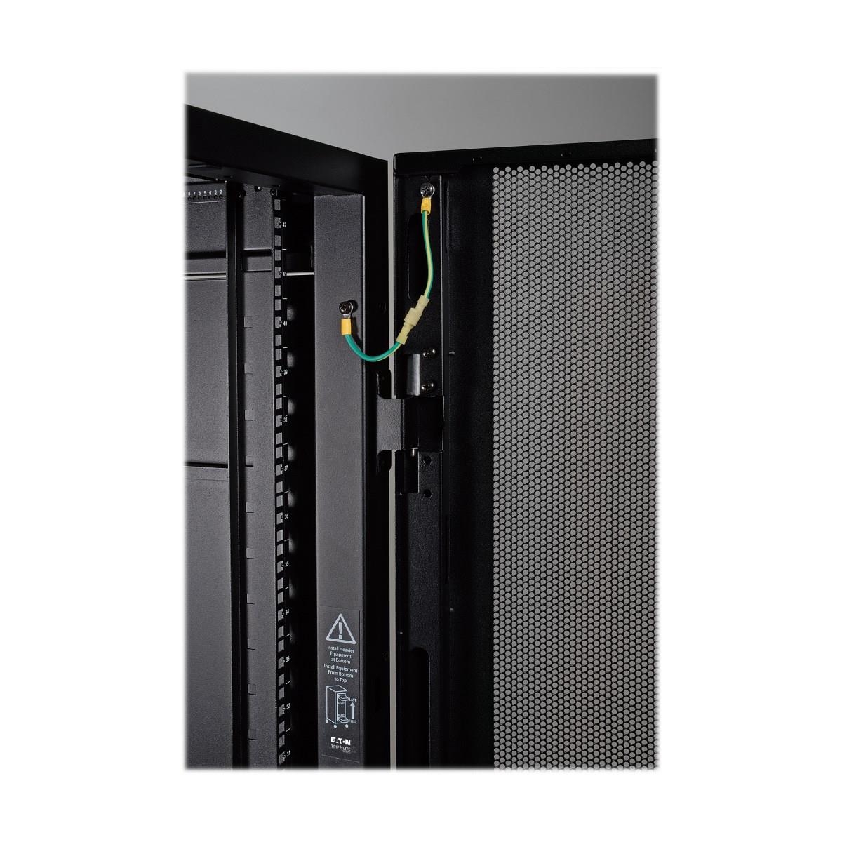 42u wide server rack, euro-series - 800 mm width, expandable cabinet, side panels not SRX42UBWDEXP thumbnail