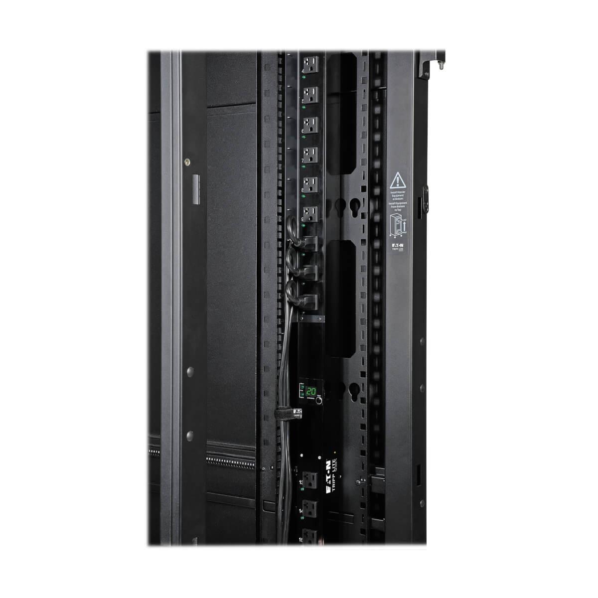 42u wide server rack, euro-series - 800 mm width, expandable cabinet, side panels not SRX42UBWDEXP thumbnail