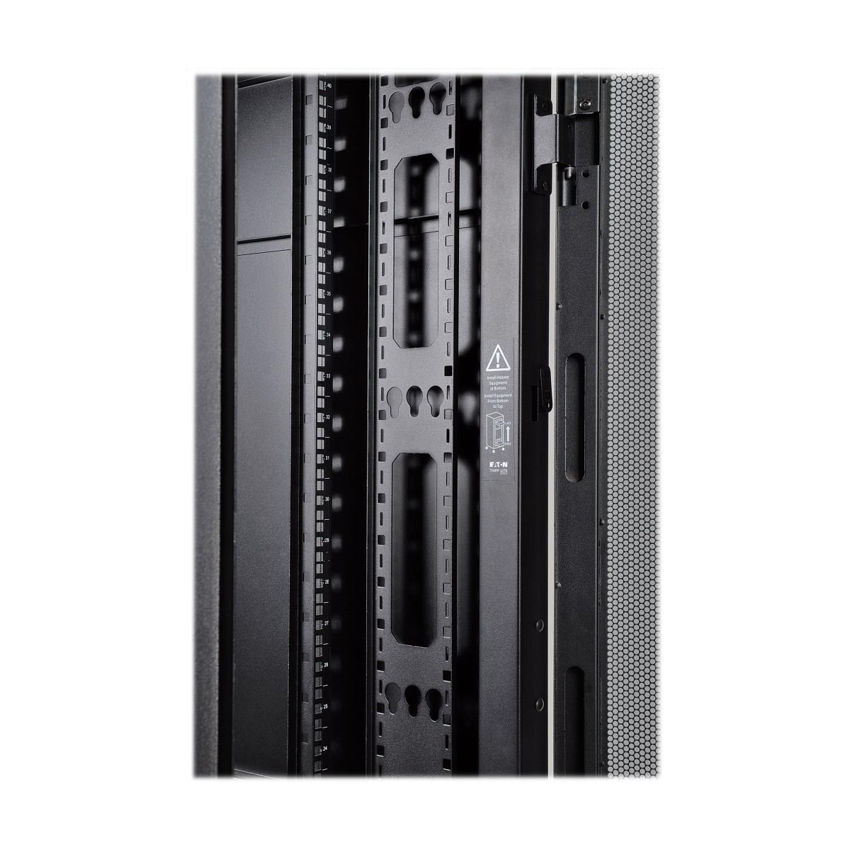42u wide server rack, euro-series - 800 mm width, expandable cabinet, side panels not SRX42UBWDEXP thumbnail