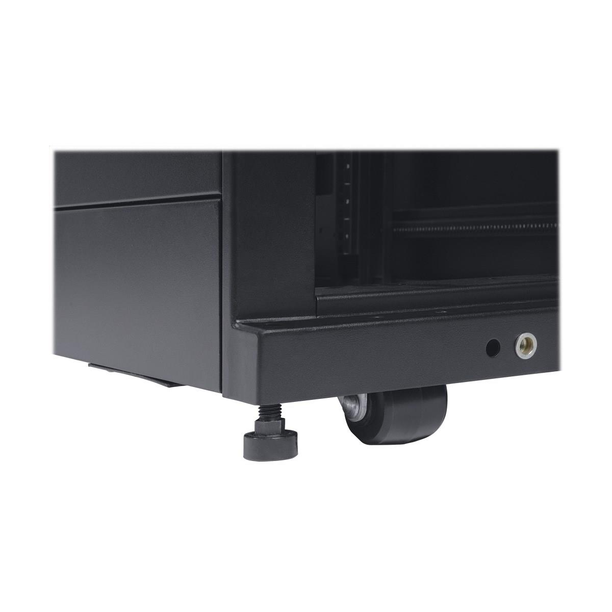 42u wide server rack, euro-series - 800 mm width, expandable cabinet, side panels not SRX42UBWDEXP thumbnail