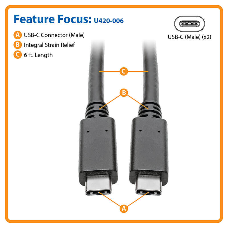 USB TYPE-C TO TYPE-C CBL 3.1 thumbnail