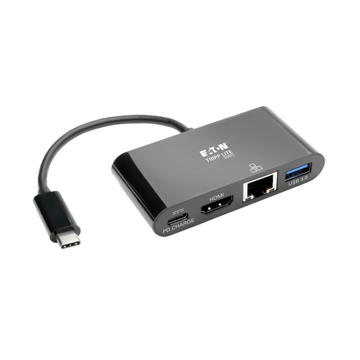 EU Product - Tripplite Series USB-C Multiport Adapter 4K HDMI USB-A thumbnail