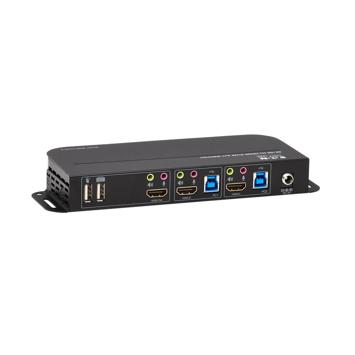 EU Product - 2-Port HDMI/USB KVM Switch - 4K 60 Hz, HDR, HDCP 2.2 thumbnail