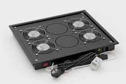 EU Product - Rack-Lueftereinsatz - mit 4 Lfter Thermostat thumbnail