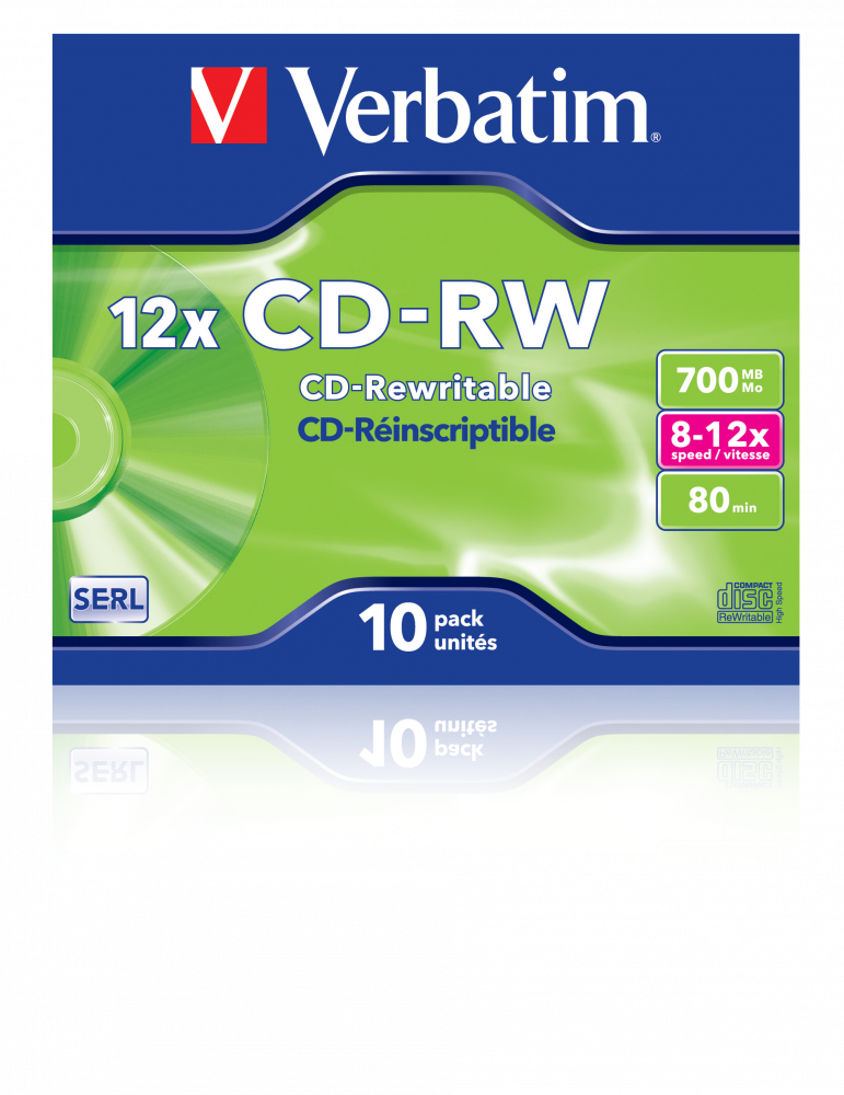 CD-RW 12x 700MB 10pk thumbnail