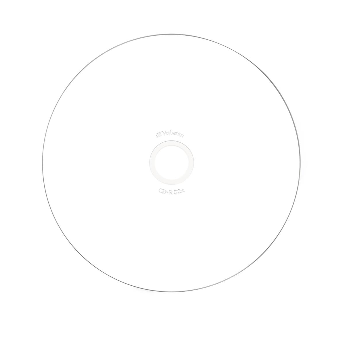 CD-R AZO 700MB 52X WIDE PRINT ID BRANDED 25 PK SPIN thumbnail