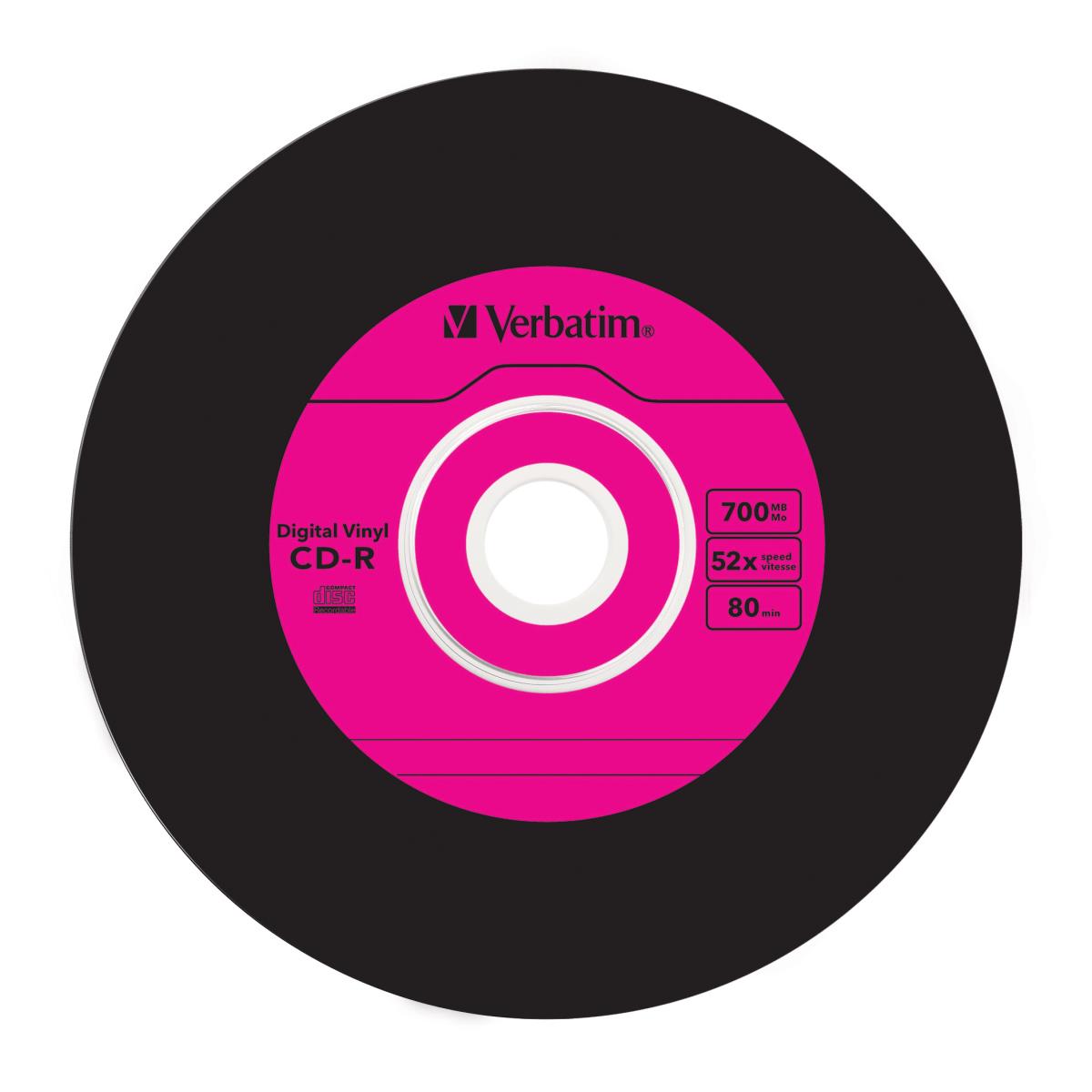 CD-R AZO 700MB 52X VINYL SURFACE (10 PACK) thumbnail