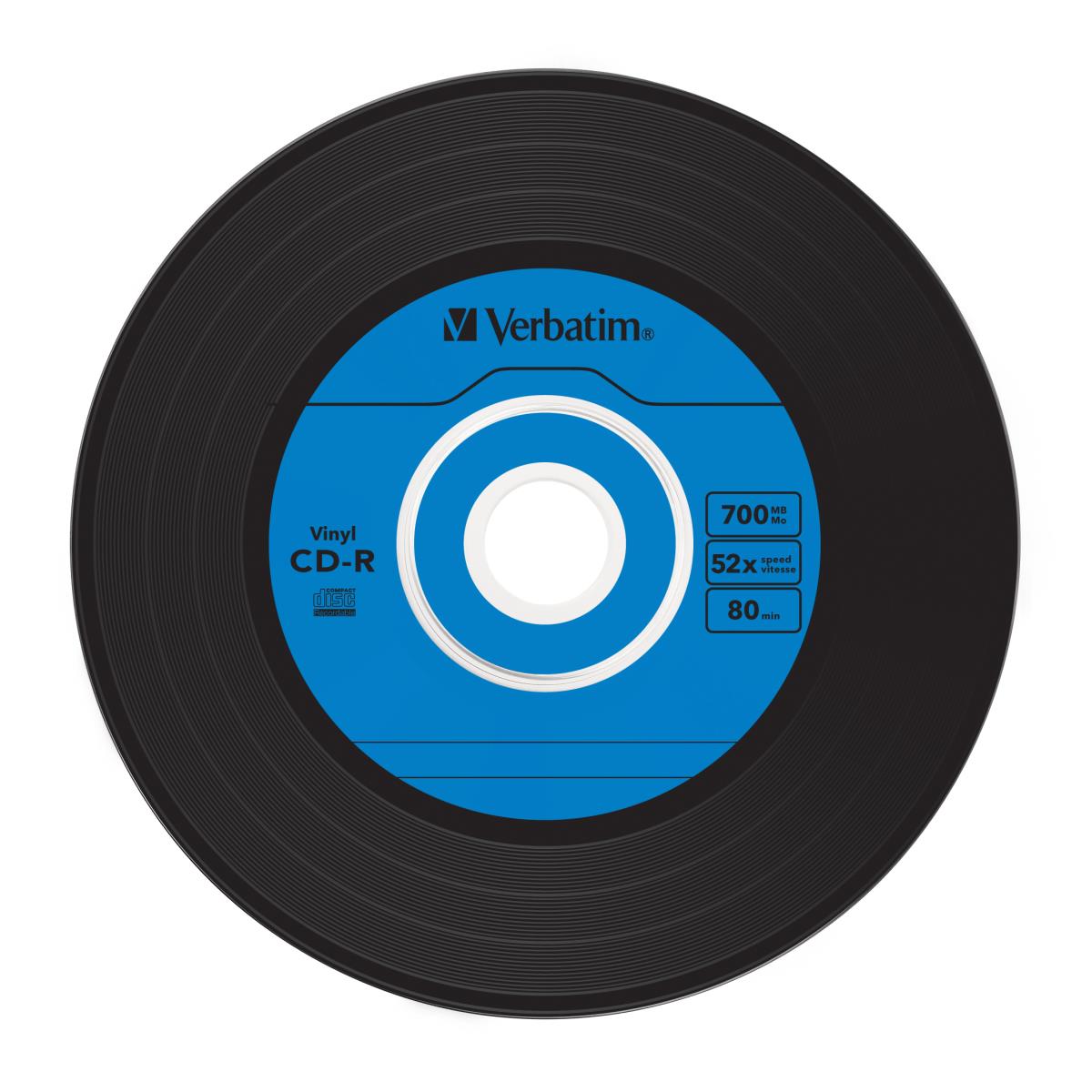 CD-R AZO 700MB 52X VINYL SURFACE (10 PACK) thumbnail