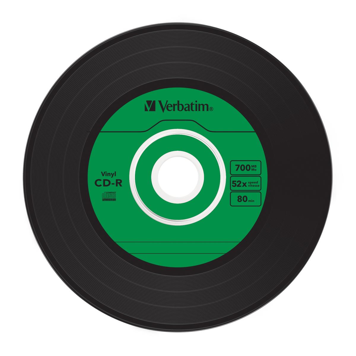 CD-R AZO 700MB 52X VINYL SURFACE (10 PACK) thumbnail