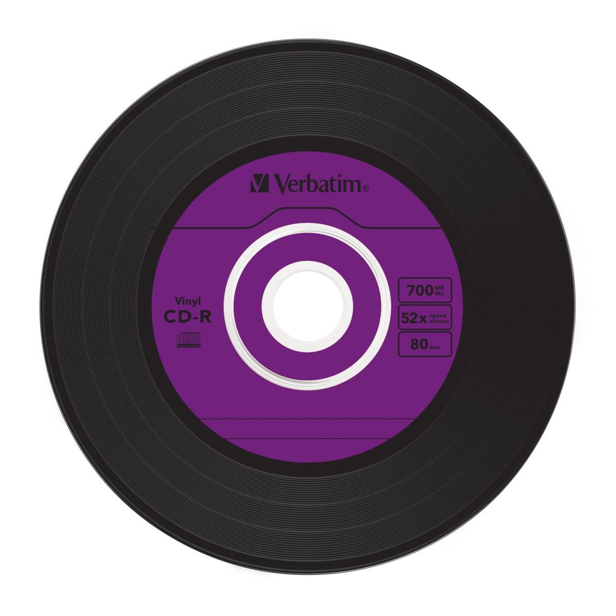 CD-R AZO 700MB 52X VINYL SURFACE (10 PACK) thumbnail