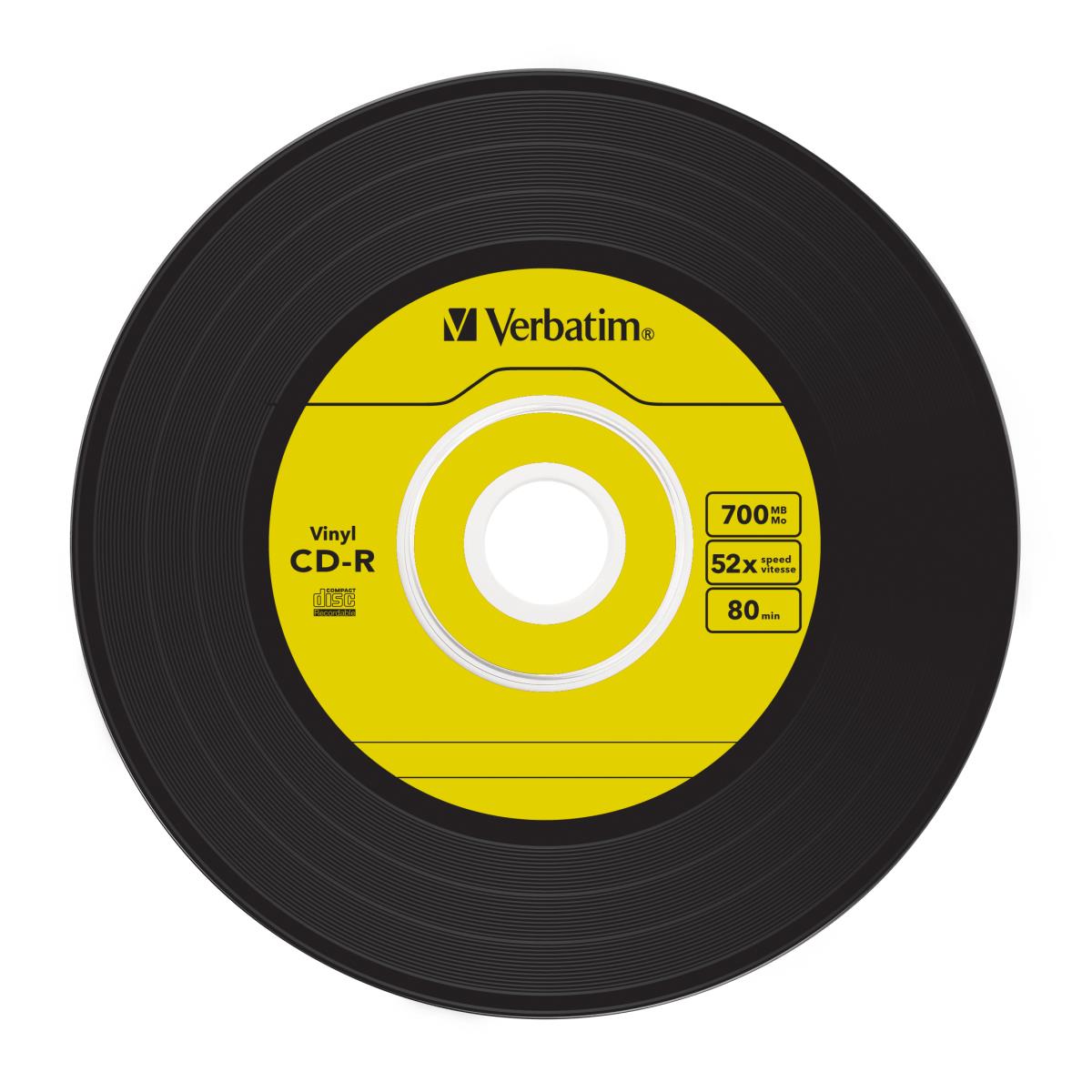 CD-R AZO 700MB 52X VINYL SURFACE (10 PACK) thumbnail