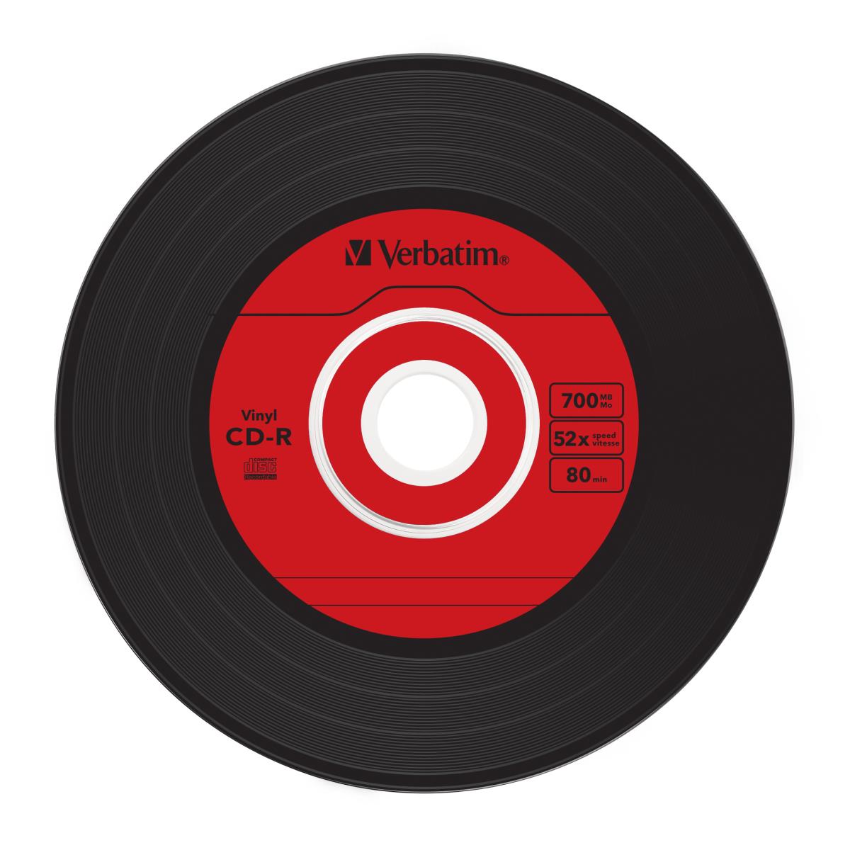 CD-R AZO 700MB 52X VINYL SURFACE (10 PACK) thumbnail