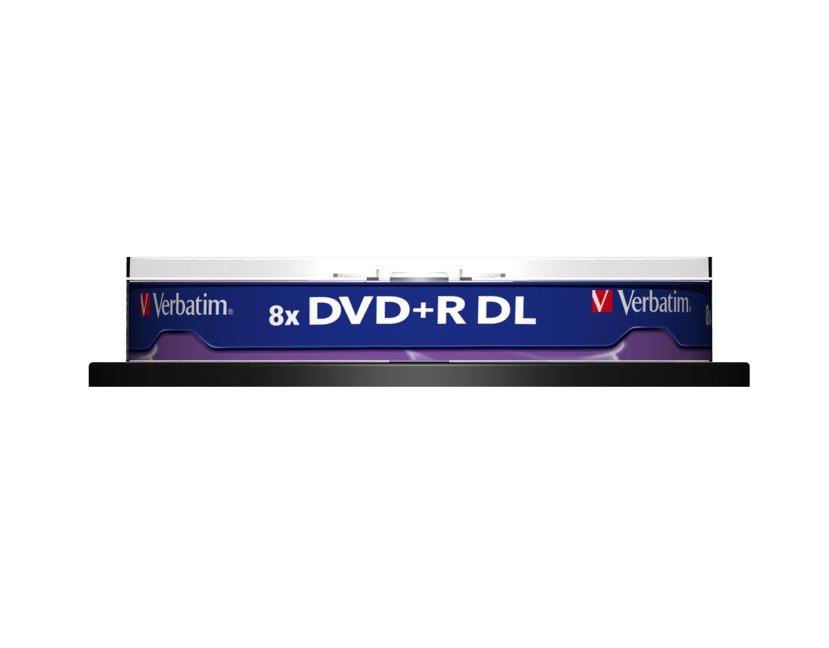 DVD+R Double Layer8.5GB 8X Matt Silver 10 PACK thumbnail
