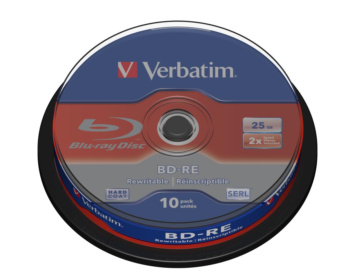 BD-RE Single Layer 256GB 2X Hard Coat 10 Pack thumbnail