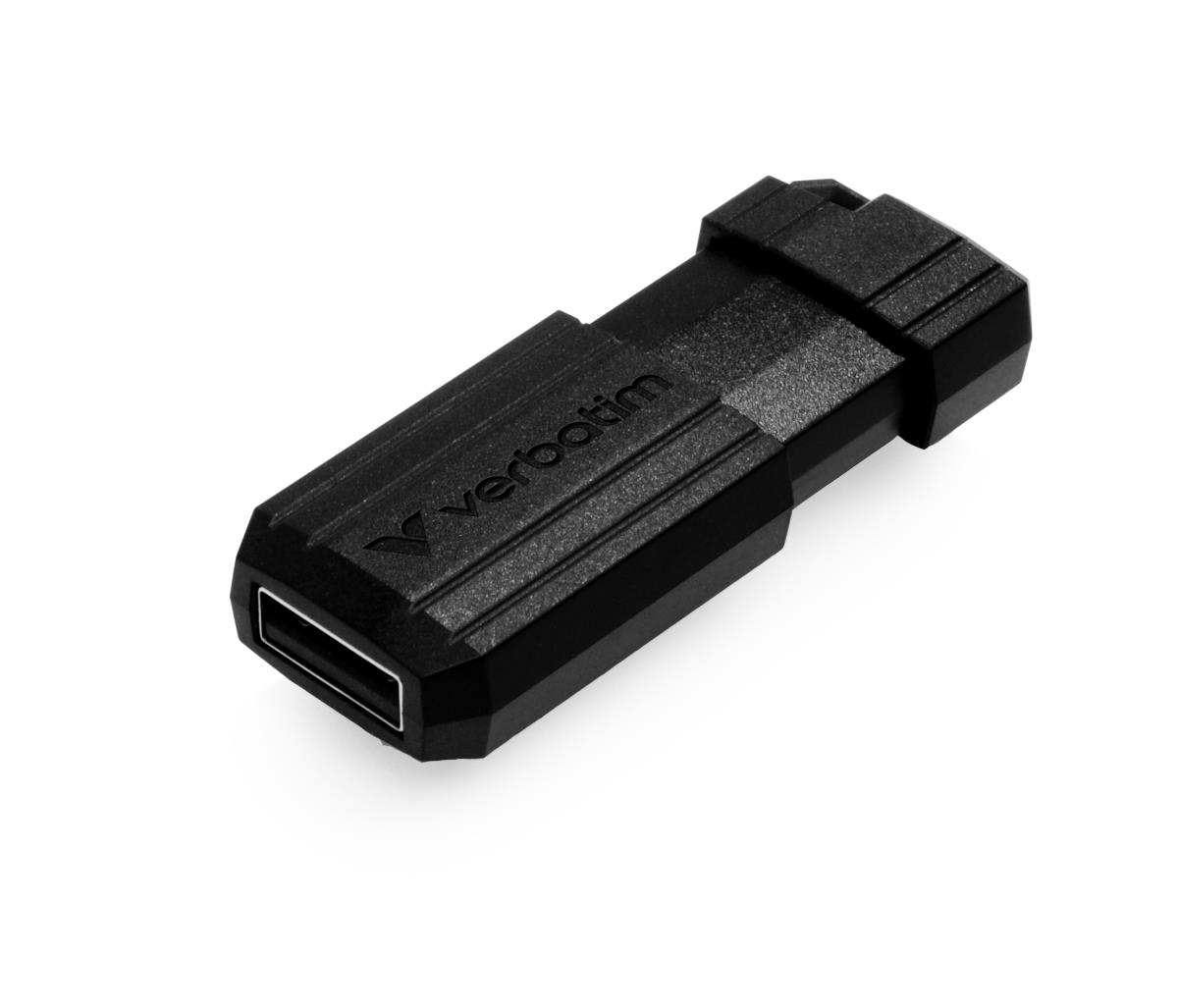 Pinstripe 32GB USB2.0 Drive Black thumbnail