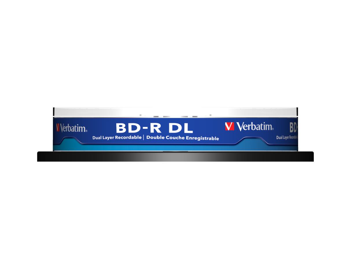 BD-R Dual Layer 50GB 6X White Blue Surface 10 Pack thumbnail
