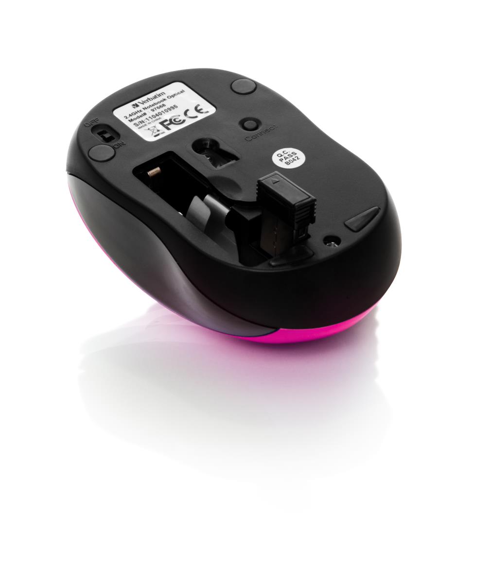 EU Product - USB Maus Go Nano Wireless hot pink retail thumbnail
