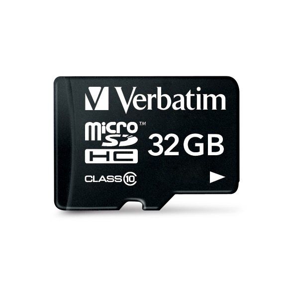 32GB Verbatim Premium U1 MicroSDHC Class 10 Card + adapter thumbnail