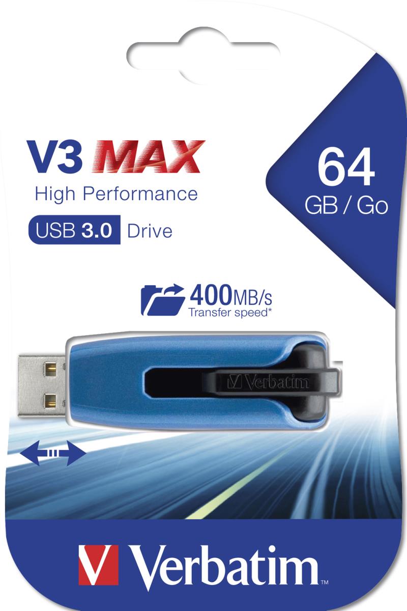 64GB Verbatim Store 'n' Go V3 Max USB 3.0 Flash Drive thumbnail