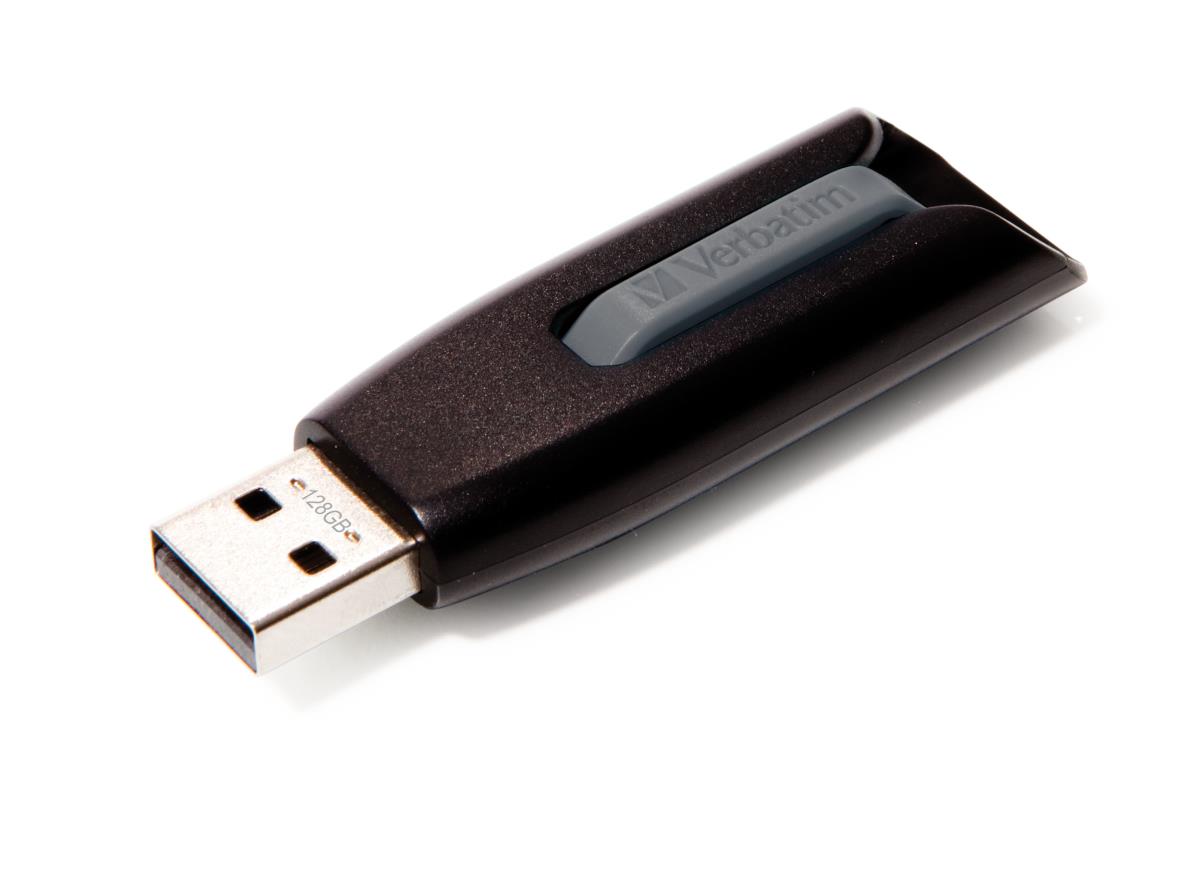 EU Product - USB-Stick 128GB Verbatim 3.2 Store'n Go V3 Black retail thumbnail