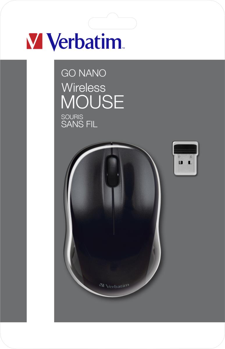 GO NANO WIRELESS MOUSE BLACK thumbnail