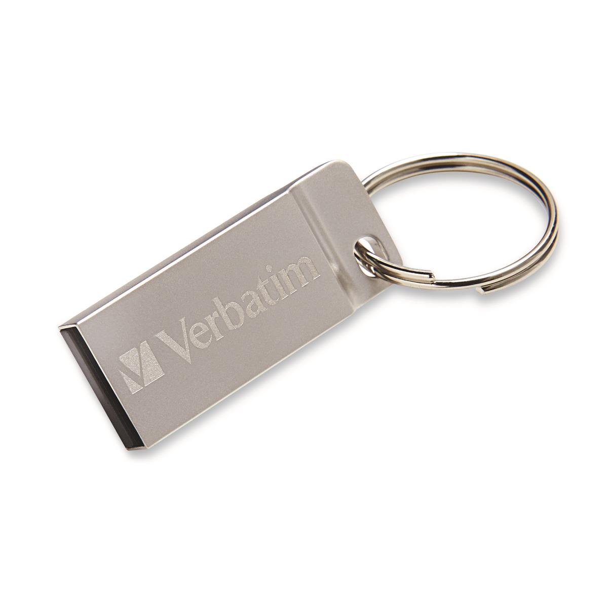 USB Drive 2.0 Metal Executive 16GB Silver USB A thumbnail